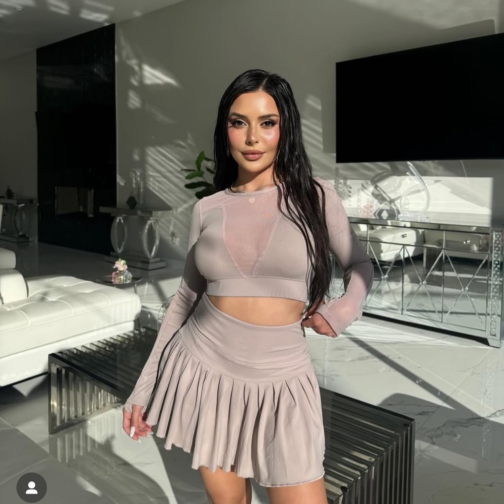 2 piece skirt and top